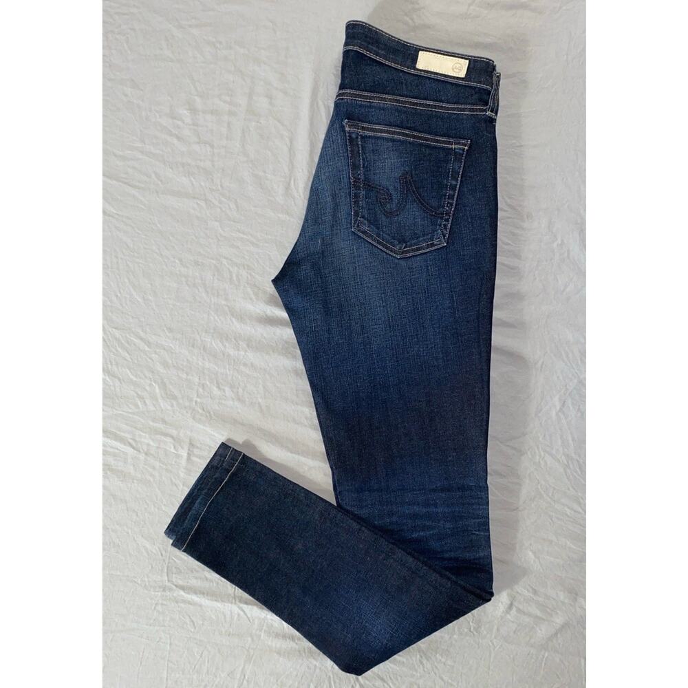 AG The Legging Super Skinny Lightweight Stretch Jeans. Medium Wash, Women's 27R.
